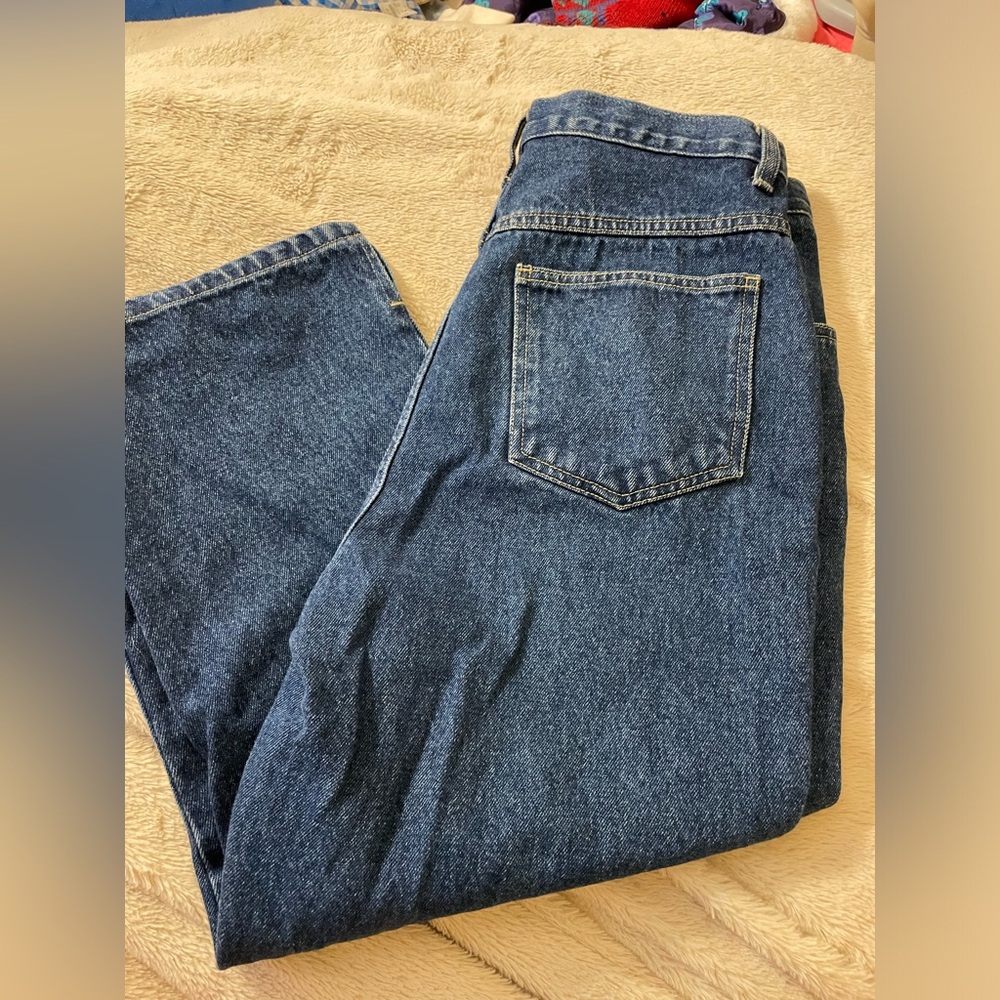 Vintage STO Susquehanna Trail Outfitters Cropped Jeans, size 10 - Picture 2 of 6